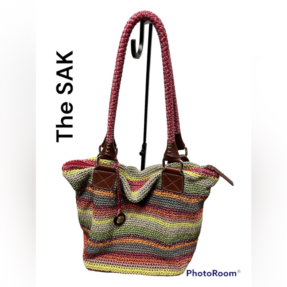 The SAK Gypsy style Crochet Tote Bag